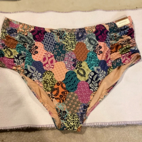 NWT Artesand Boticelli High Waist Swim Pant Size  24 - Picture 1 of 4